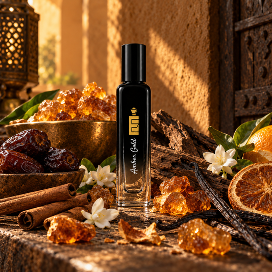 Amber Gold - Fragrance Oil (Roll-On) - Elor Fragrances - Canada - Inspired by "Lattafa Khamrah"
