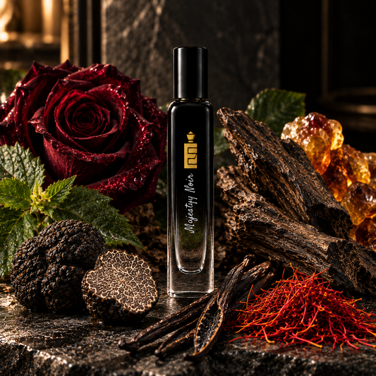 Majestyy Noir - Fragrance Oil (Roll-On) - Elor Fragrances - Inspired by "Tom Ford Noir de Noir"