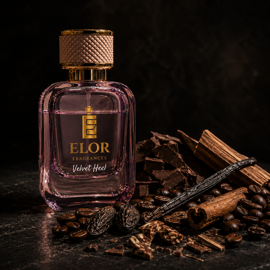 Velvet Heel - Eau de Parfum - Elor Fragrances - Inspired by the iconic "Carolina Herrera Good Girl"