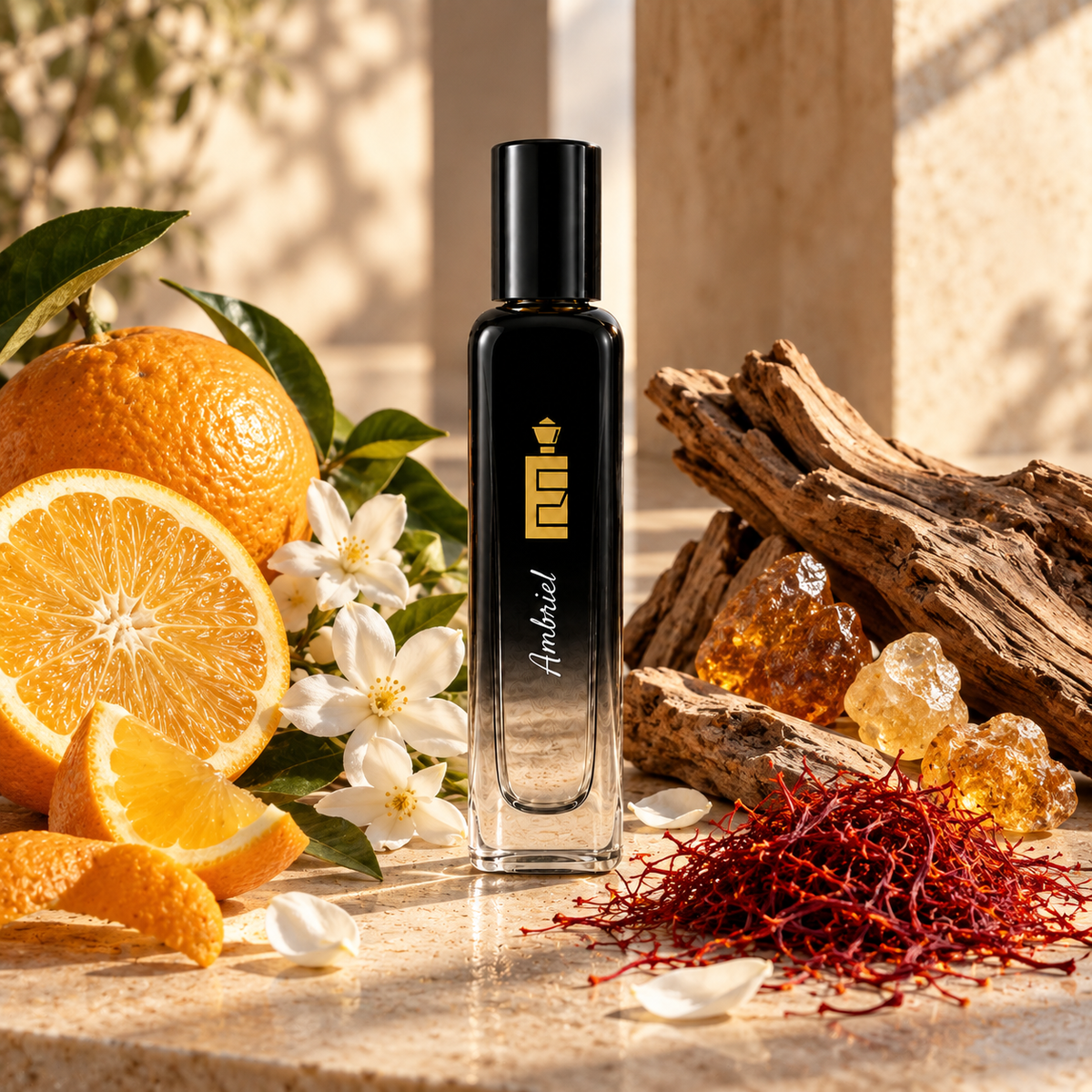Ambriel - Fragrance Oil (Roll-On) - Elor Fragrances - Inspired "MFK Baccarat Rouge 540"