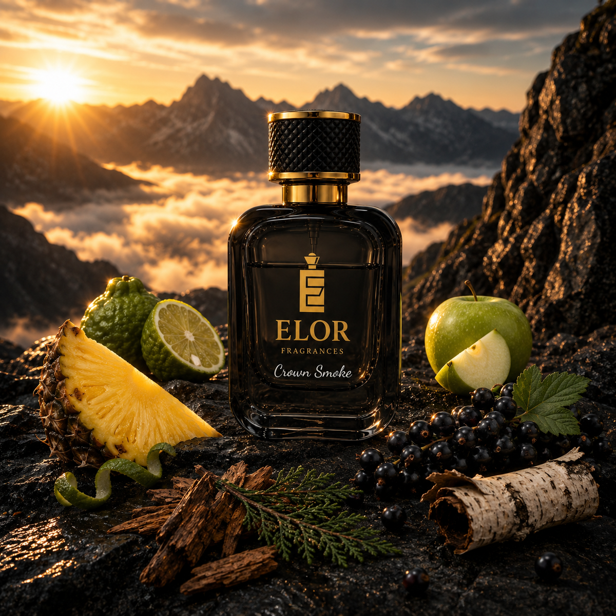 Crown Smoke - Eau de Parfum - Elor Fragrances - Inspired By Aventus