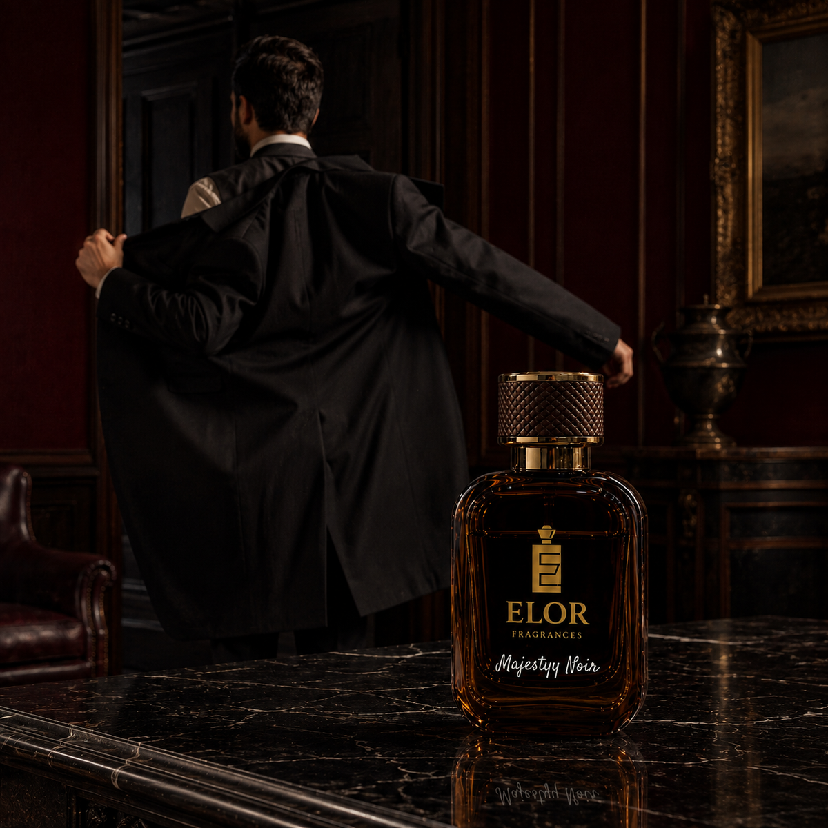 Majestyy Noir - Eau de Parfum - Elor Fragrances - Canada - Inspired by"Tom Ford Noir de Noir"