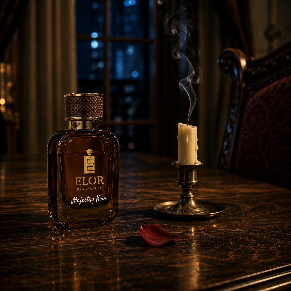 Majestyy Noir - Eau de Parfum - Elor Fragrances - Canada - Inspired by"Tom Ford Noir de Noir"