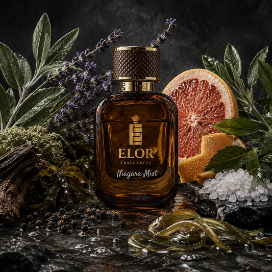 Niagara Mist - Eau de Parfum - Elor Fragrances - Inspired by "Jo Malone London Wood Sage & Sea Salt "