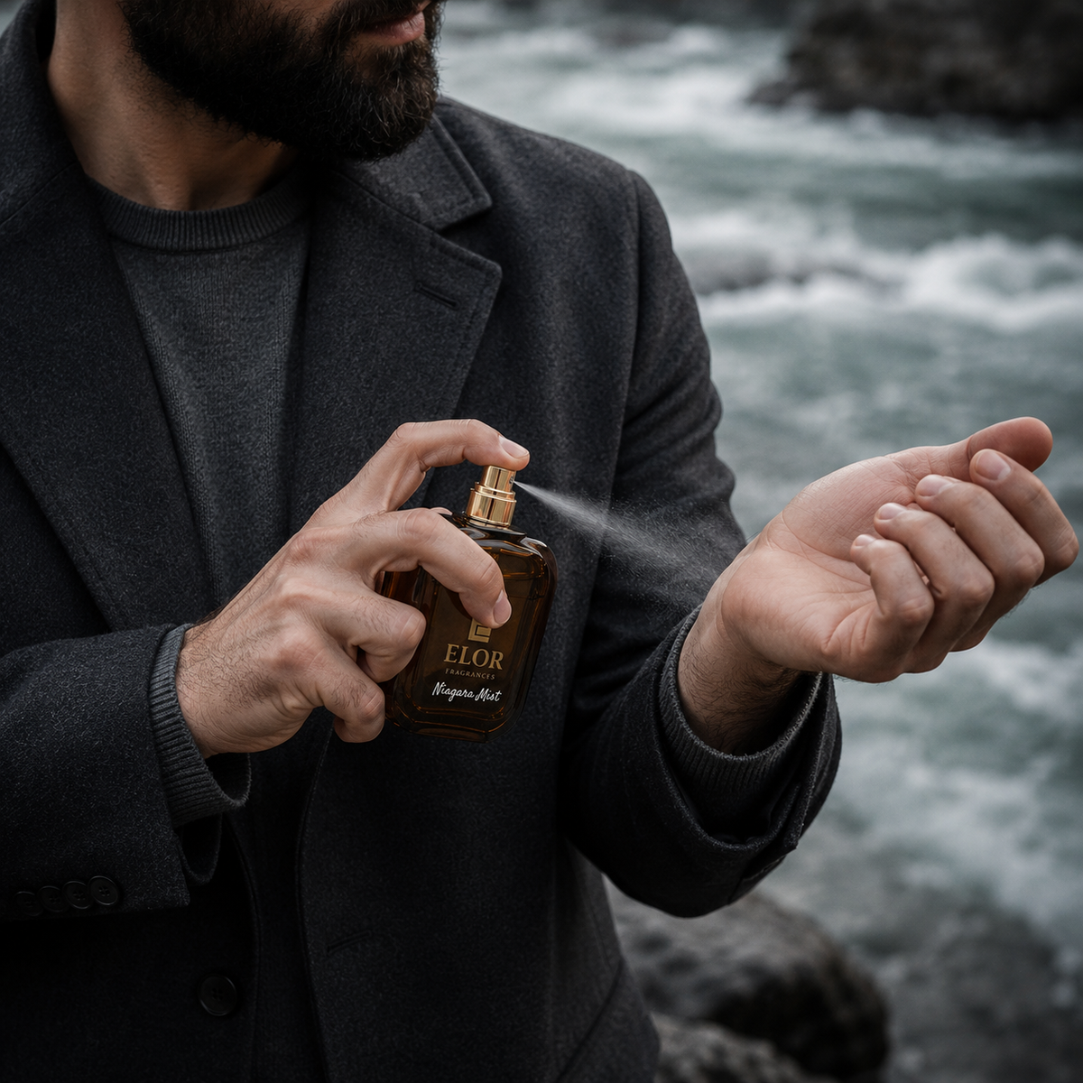 Niagara Mist - Eau de Parfum - Elor Fragrances - Inspired by "Jo Malone London Wood Sage & Sea Salt "