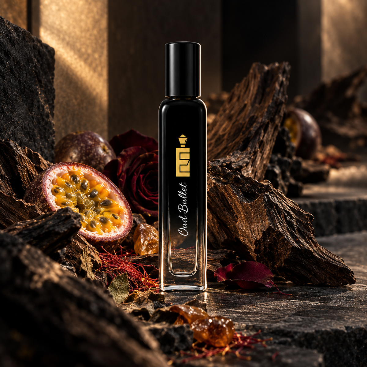 Oud Bullet - Fragrance Oil (Roll-On) - Elor Fragrances