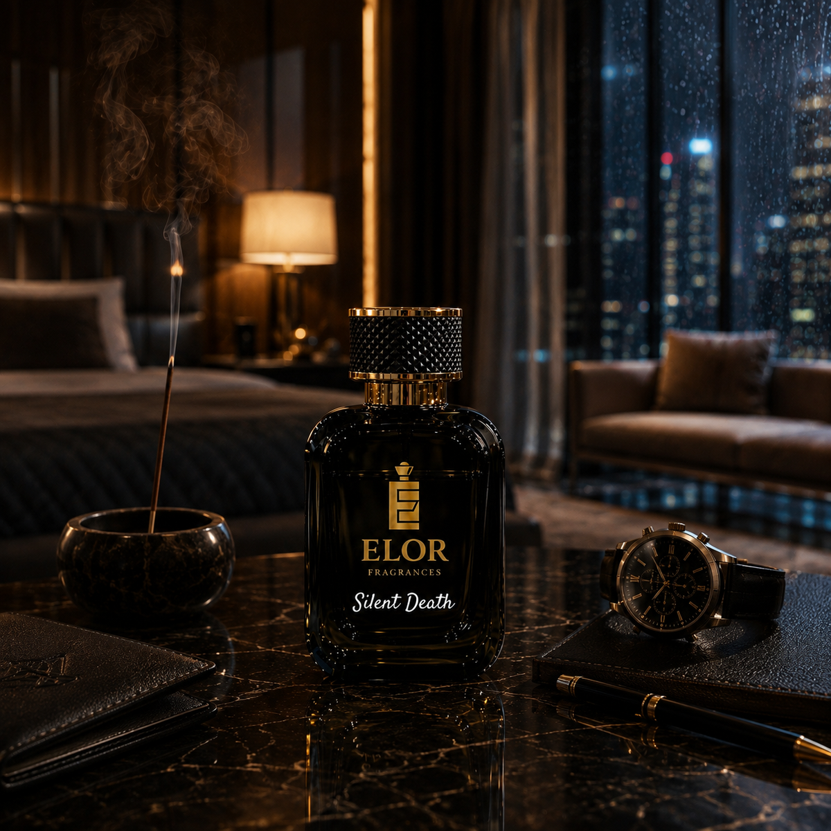 Silent Death - Eau de Parfum - Elor Fragrances - Canada - Inspired By Armani Prive Oud Royal