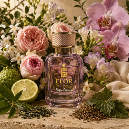 Sugar Blossom - Eau de Parfum - Elor Fragrances Canada - Inspired by the iconic "Viktor & Rolf Flowerbomb"