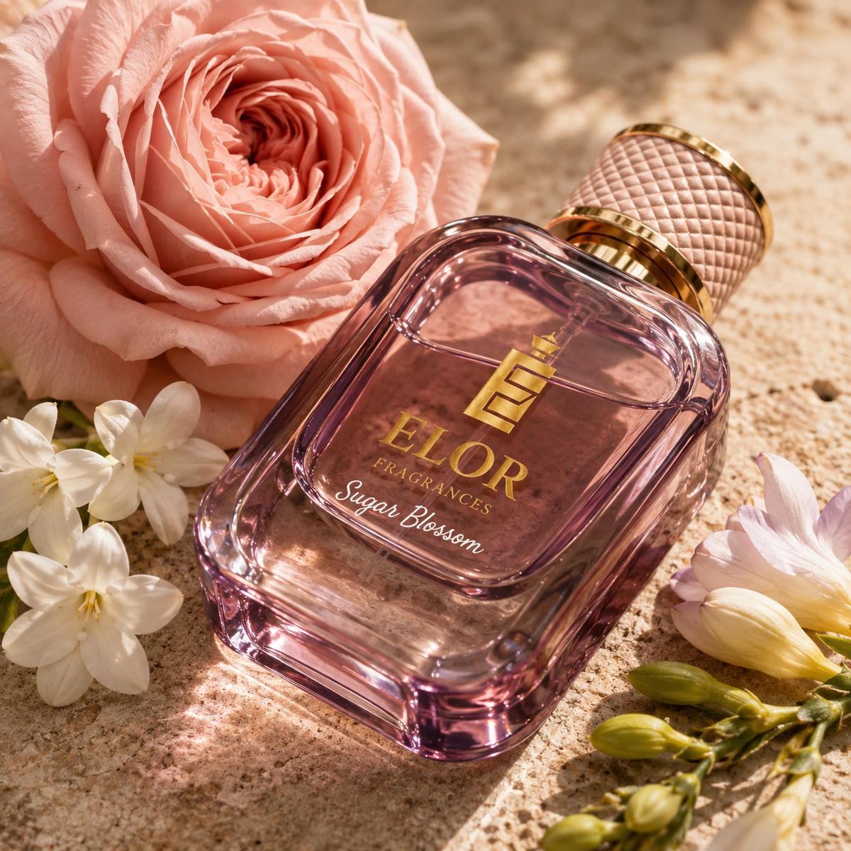 Sugar Blossom - Eau de Parfum - Elor Fragrances Canada - Inspired by the iconic "Viktor & Rolf Flowerbomb"