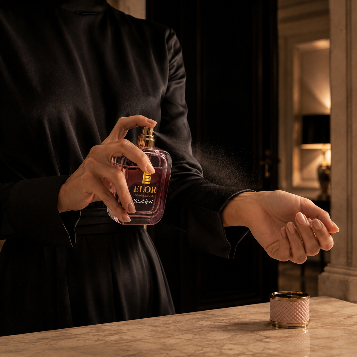Velvet Heel - Eau de Parfum - Elor Fragrances - Inspired by the iconic "Carolina Herrera Good Girl"